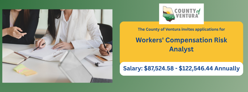 The County of Ventura offers an attractive compensation and benefits package in addition to the base salary that includes: